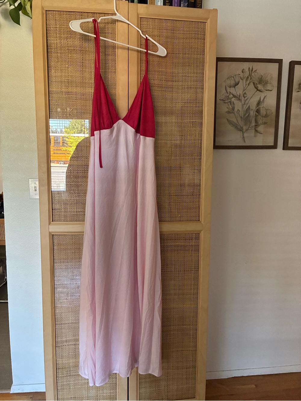 wild fable Two-Tone Pink Maxi Dress